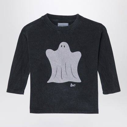 Bobo Choses Black washed jersey in organic cotton