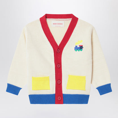 Bobo Choses Color-block Bobo Choo Choo cardigan