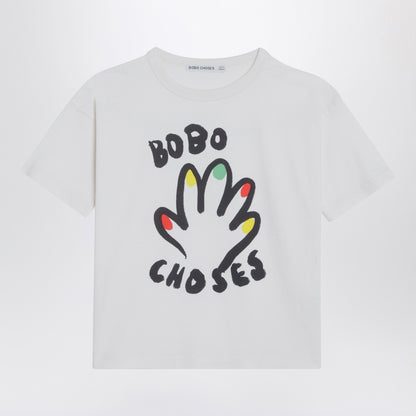 Bobo Choses White T-shirt with logo print