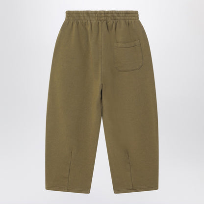 Bobo Choses Khaki green jogging trousers