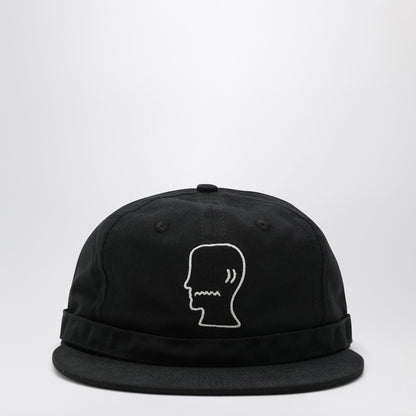 Brain Dead Black cotton baseball cap
