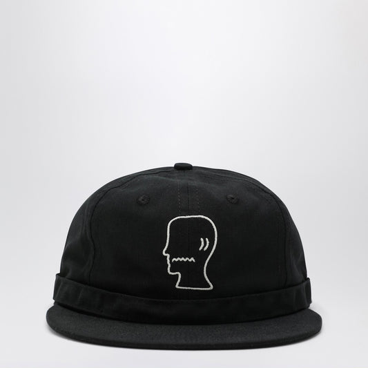 Brain Dead Black cotton baseball cap
