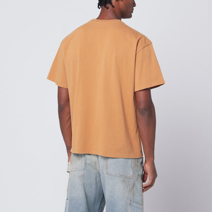 Brain Dead Cumin-coloured Information Age Occultism T-shirt