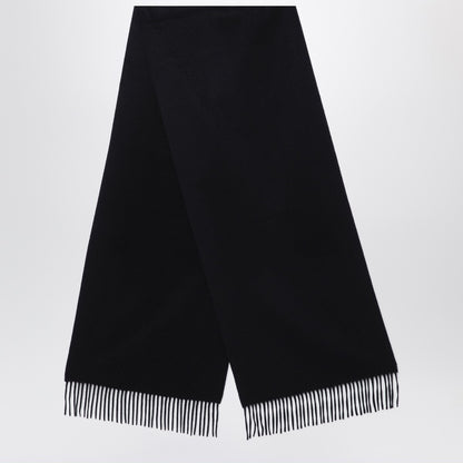 Destin Black cashmere scarf