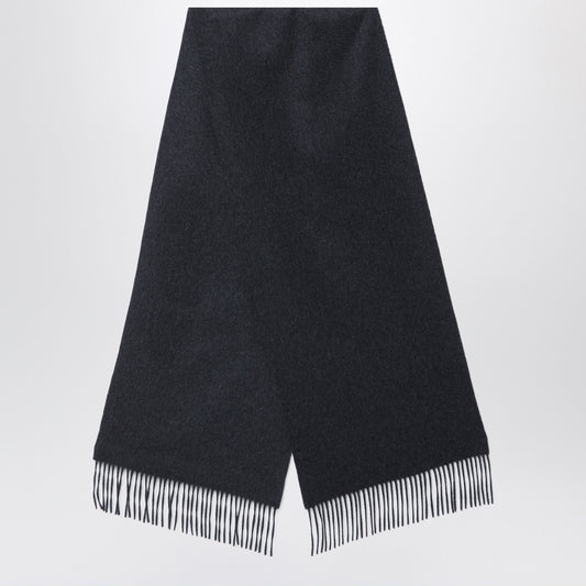 Destin Dark grey cashmere scarf