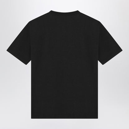 Champion Black cotton crew-neck T-shirt