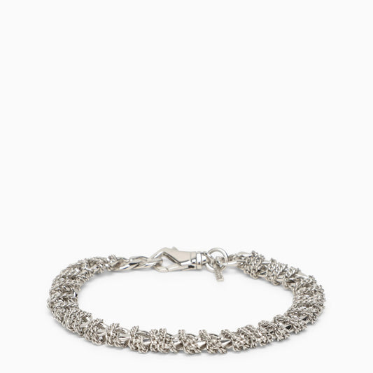 Emanuele Bicocchi Silver 925 intricate chain bracelet