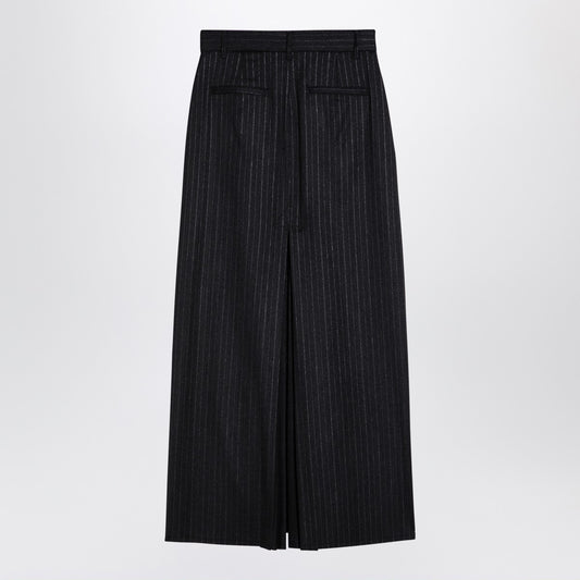 DEPARTMENT 5 Grey pinstripe wool-blend skirt