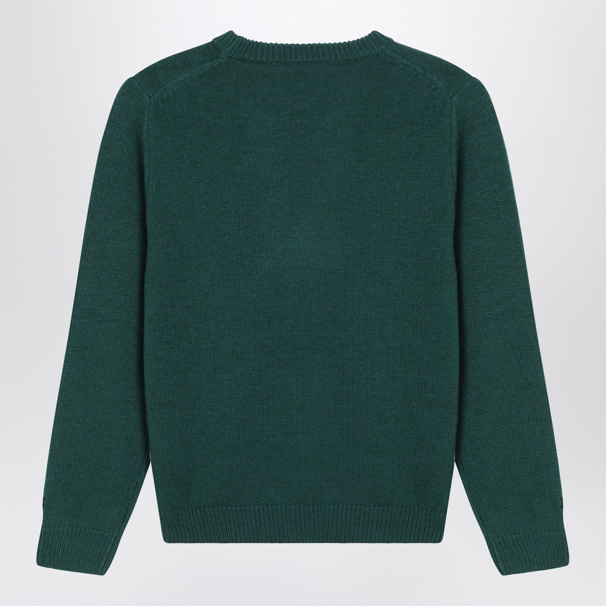 MC2 Saint Barth Green wool-blend sweater with Snoopy Cortina
