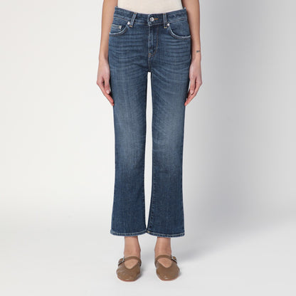 DEPARTMENT 5 Washed blue Clar bootcut jeans