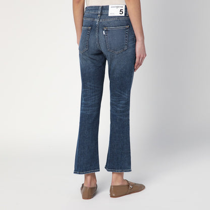 DEPARTMENT 5 Washed blue Clar bootcut jeans