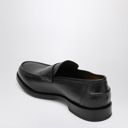Doucal''s Loafers in Black Leather