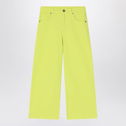 Douuod Lime yellow cotton pants