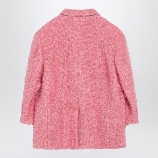 Douuod Olona pink wool-blend jacket