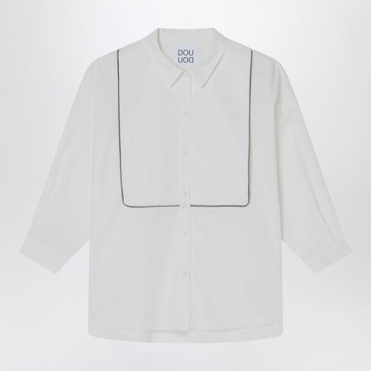 Douuod Como white cotton shirt