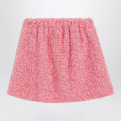 Douuod Pink wool-blend Senna skirt