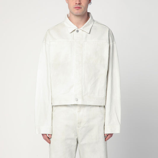 Entire Studios Ivory denim jacket