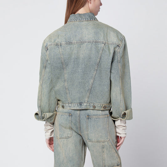 Entire Studios Denim jacket with washed effect