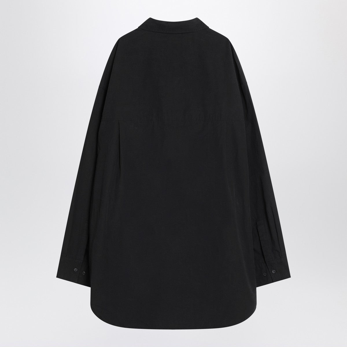 Entire Studios Oversized black shirt in cotton