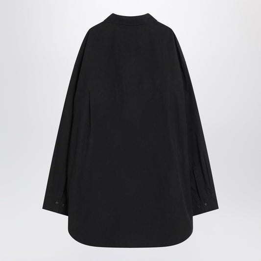 Entire Studios Oversized black shirt in cotton