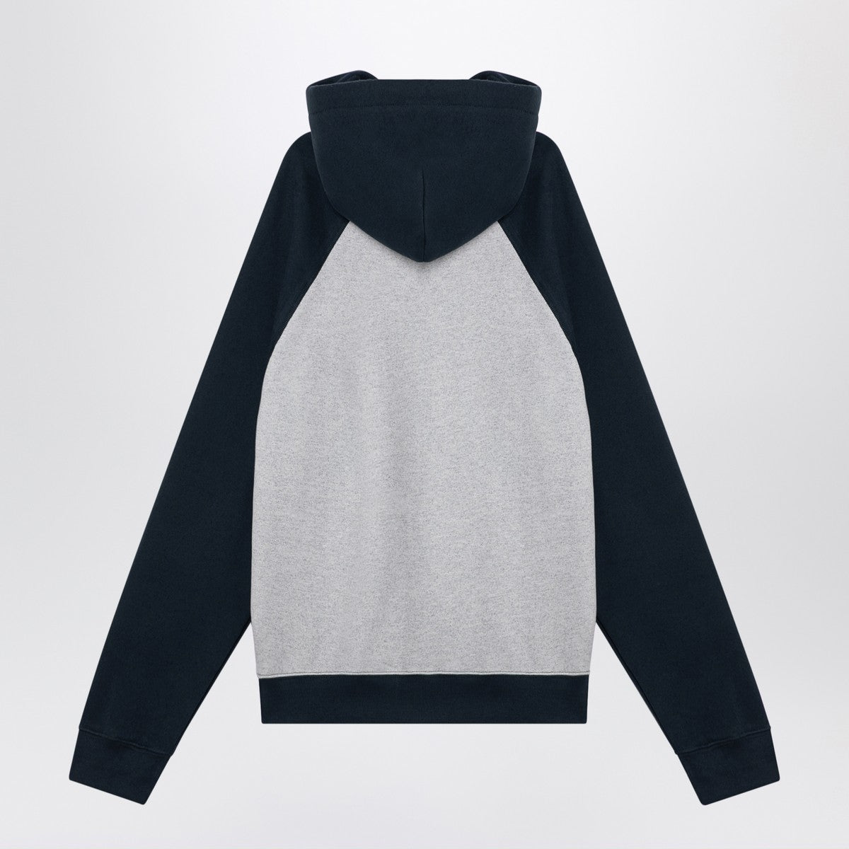 Brain Dead Light grey/navy blue hoodie