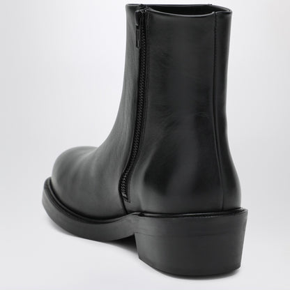 Séfr Black Letaro ankle boots in leather