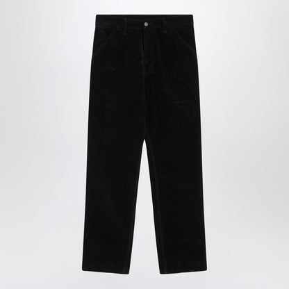 Carhartt WIP Black velvet Single Knee Pants