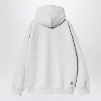 Carhartt WIP Hooded WIP Sweat Jacket colour Ash Heather