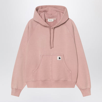 Carhartt WIP Hooded Hudson Sweatshirt in Daphne colour