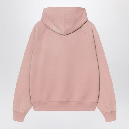 Carhartt WIP Hooded Hudson Sweatshirt in Daphne colour