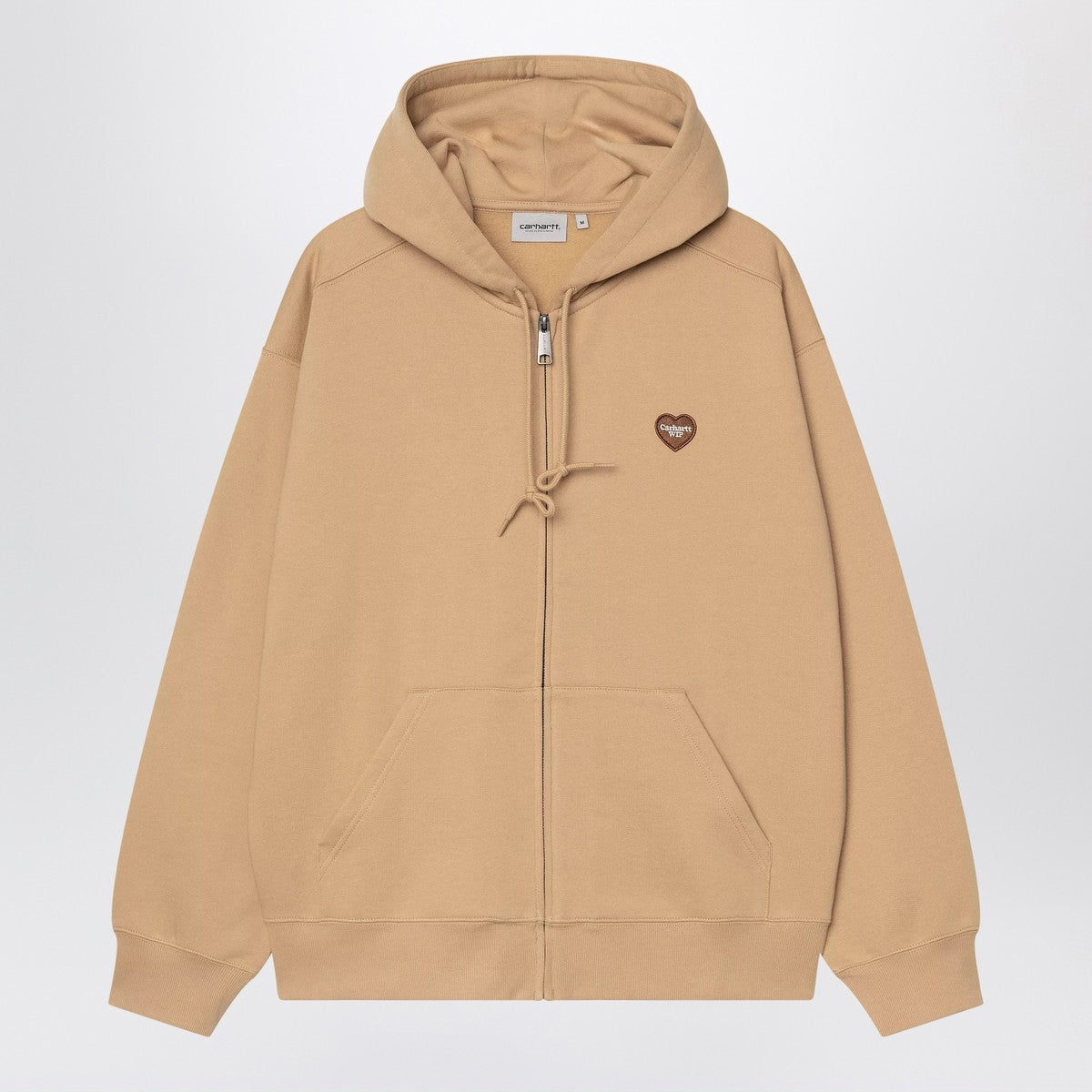 Carhartt WIP Hooded Heart II Hartt Sweat Jacket Dusty brown