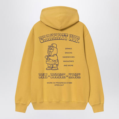 Carhartt WIP Sandwich Suncrest/Purple hoodie