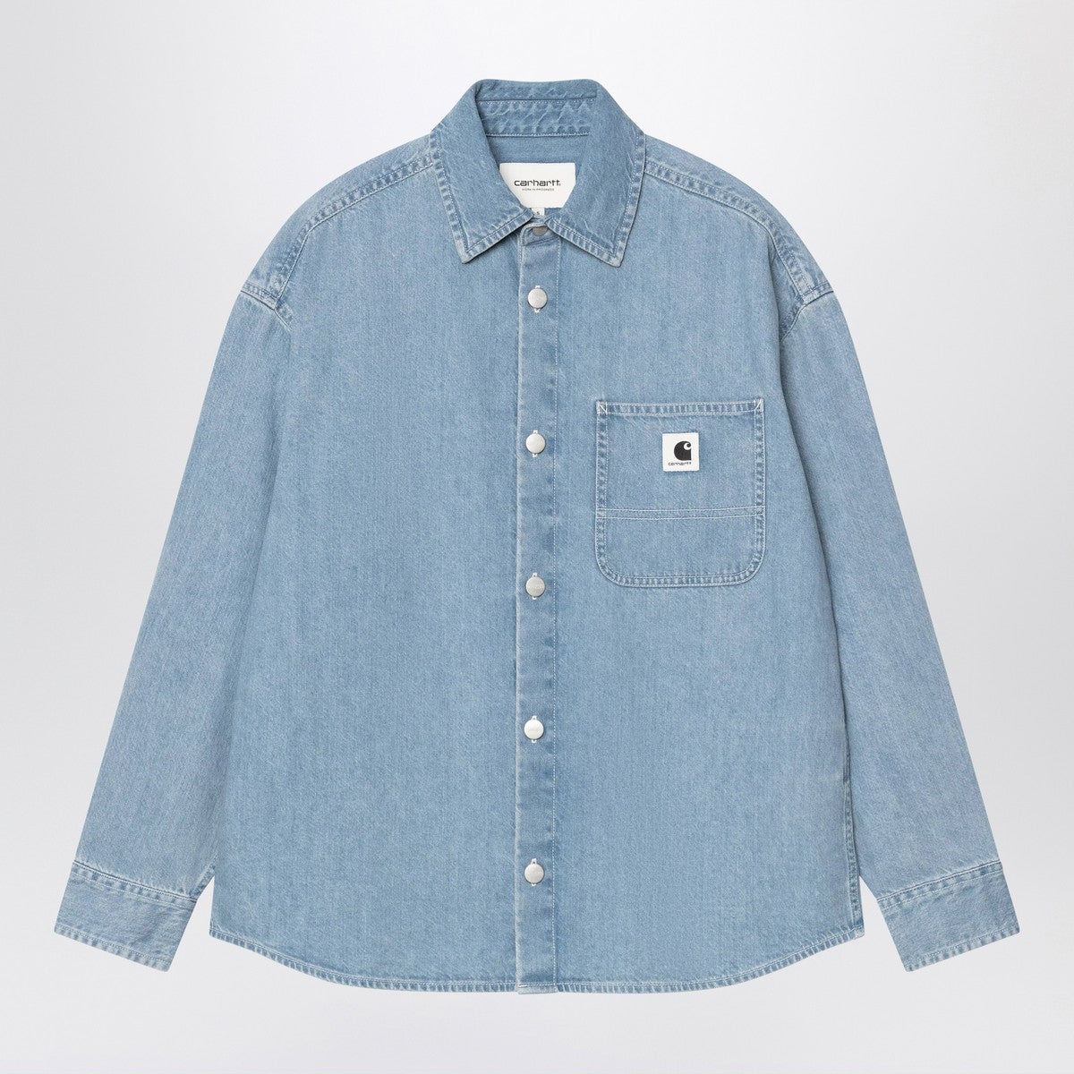 Carhartt WIP Faded blue W'' L/S Marly Shirt