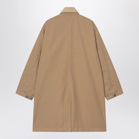 Carhartt WIP Beige Webster coat in cotton canvas