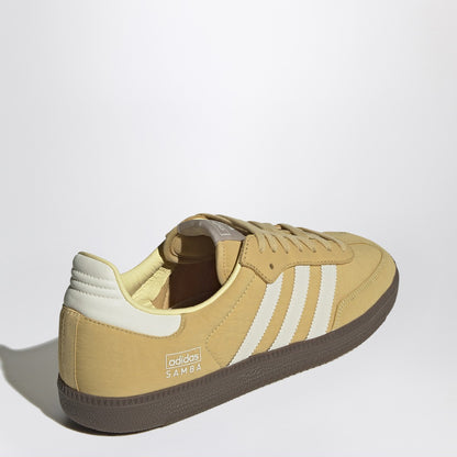 adidas Originals Low Samba OG yellow/white trainer