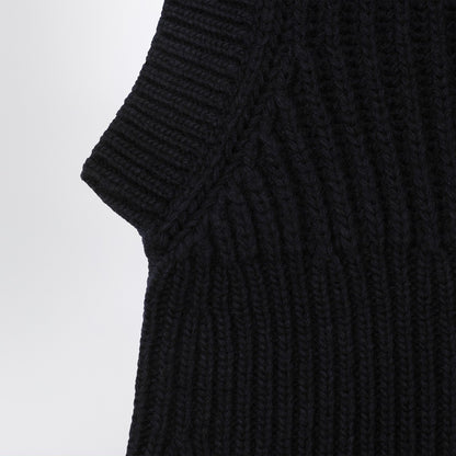 IVY OAK Dark navy wool balaclava