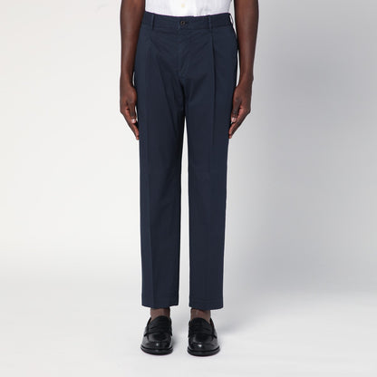 Santaniello Blue cotton trousers