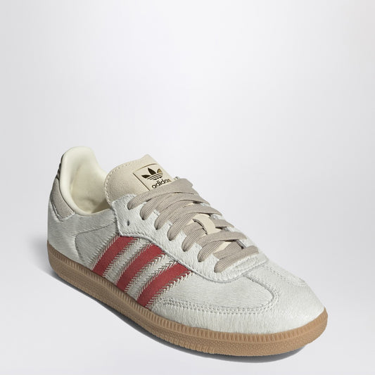adidas Originals Sneaker Samba OG in white pony hair