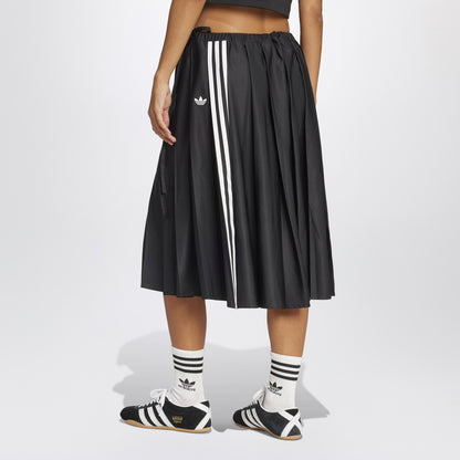 adidas Originals Midi pleated skirt black