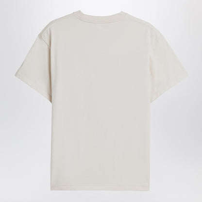 adidas x Brain Dead Ivory cotton T-shirt with logo