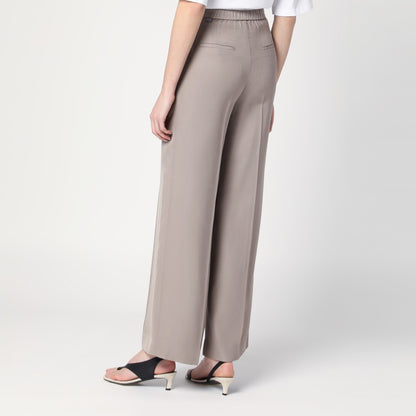 Calvin Klein Ash grey trousers in linen blend
