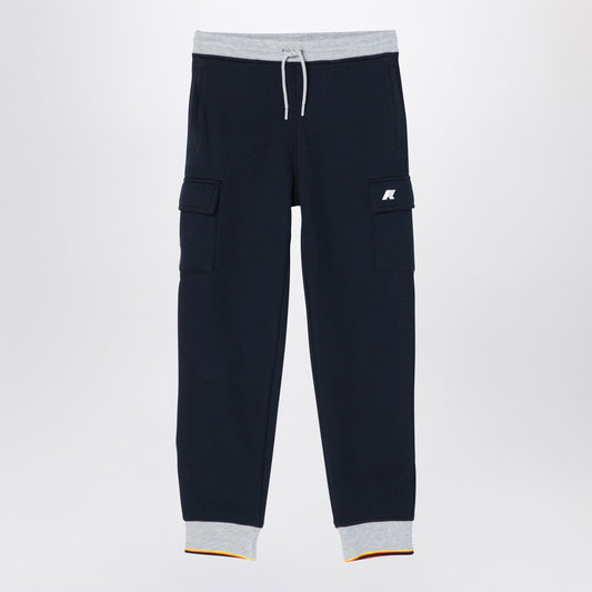K-Way Mick Stripes blue jogging trousers