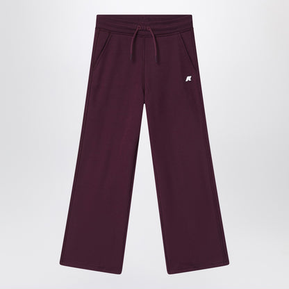 K-Way Gin purple sports trousers