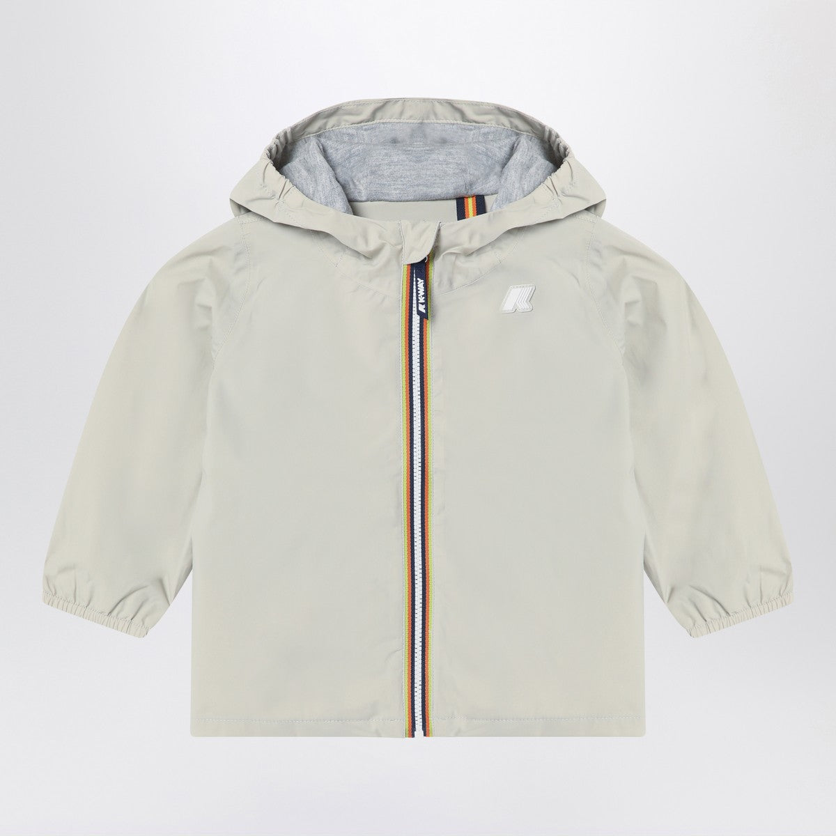 K-Way Jack Beige Jacket in Waterproof Nylon
