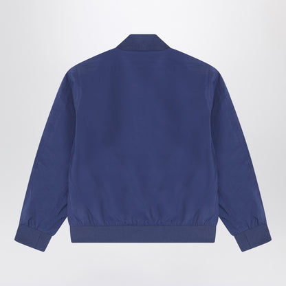 K-Way Aorelian blue nylon jacket