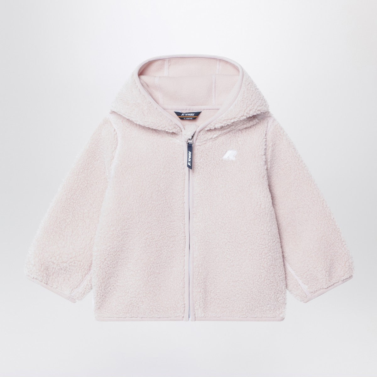 K-Way Pink fleece hoodie