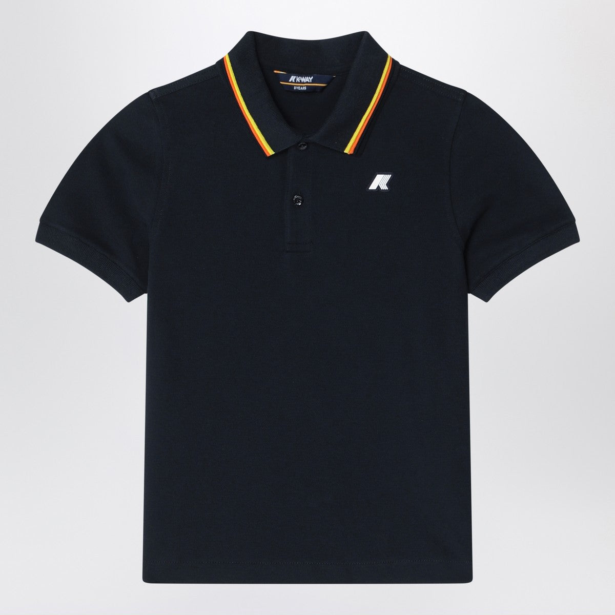 K-Way Jude blue polo in cotton piqué