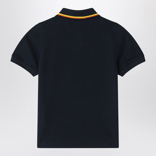 K-Way Jude blue polo in cotton piqué