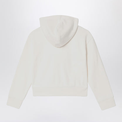K-Way Divine white hooded sweatshirt