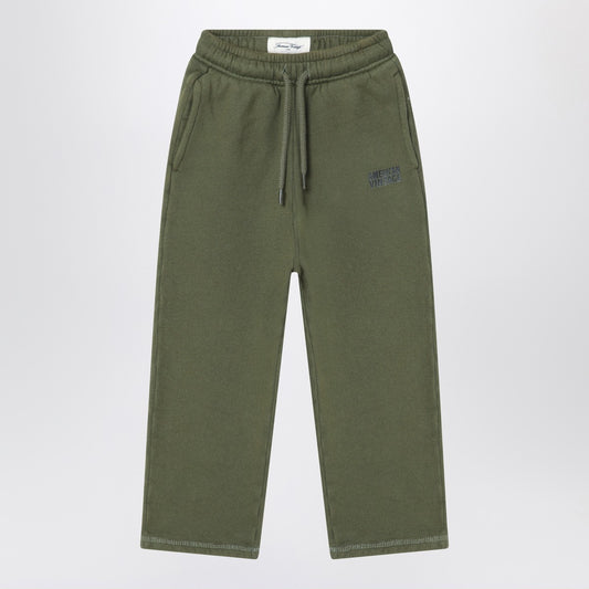 American Vintage Izubird khaki jogging trousers